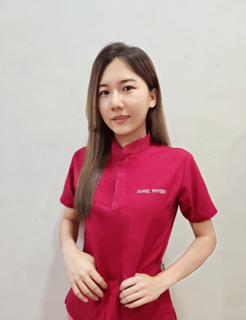 Physiotherapist Goh Chia Chia, founder of Ocare Physio Melaka